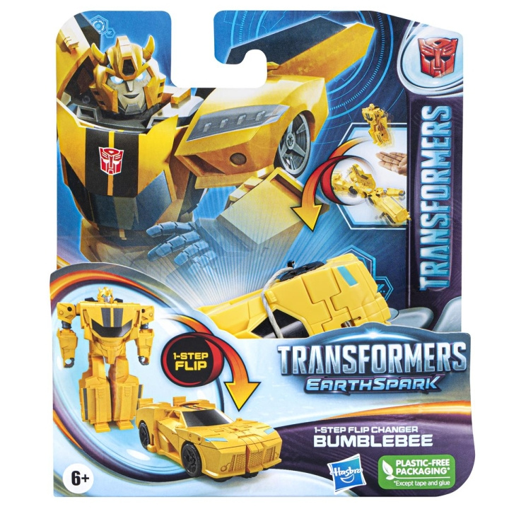 Transformers EarthSpark 1-Step Flip Bumblebee i gruppen LEKER, BARN OG BABY / Leker / Figurer, miniatyrer og tilbehør hos TP E-commerce Nordic AB (C83392)