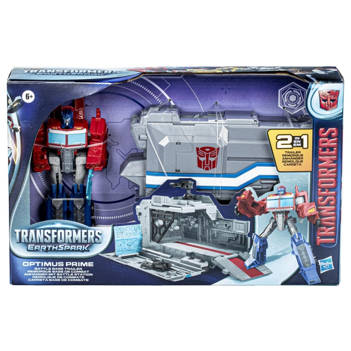 Transformers EarthSpark Optimus Prime Trailer i gruppen LEKER, BARN OG BABY / Leker / Figurer, miniatyrer og tilbehør hos TP E-commerce Nordic AB (C83394)