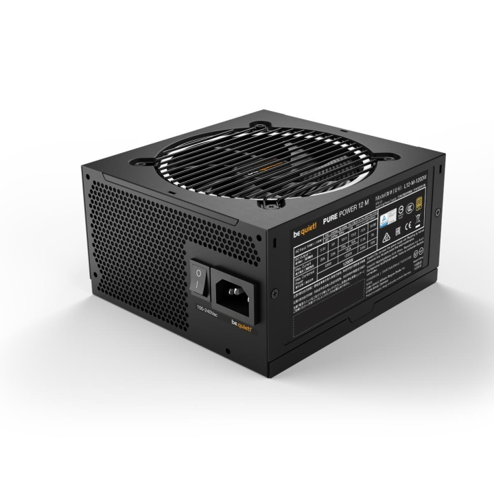 be quiet! Pure Power 12 M 1200W 3.0 PSU i gruppen Datautstyr / PC-Komponenter / Strømforsyning/PSU hos TP E-commerce Nordic AB (C83426)