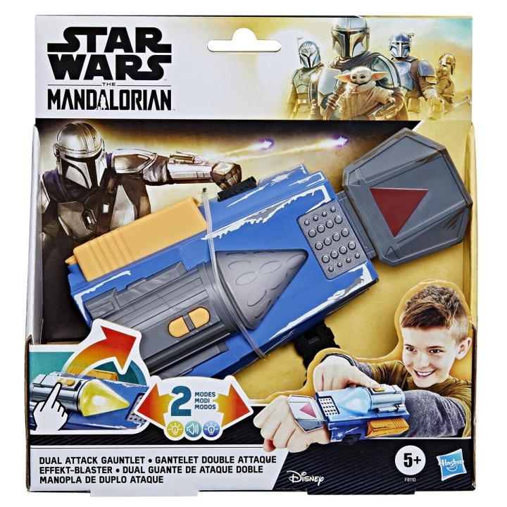 Star Wars The Mandalorian Dual Attack Gauntlet i gruppen LEKER, BARN OG BABY / Leker / Leksaker hos TP E-commerce Nordic AB (C83441)