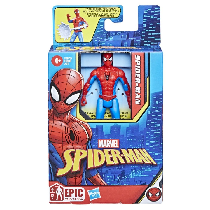 Spider-Man 4 tommers figur Spider-Man i gruppen LEKER, BARN OG BABY / Leker / Figurer, miniatyrer og tilbehør hos TP E-commerce Nordic AB (C83446)