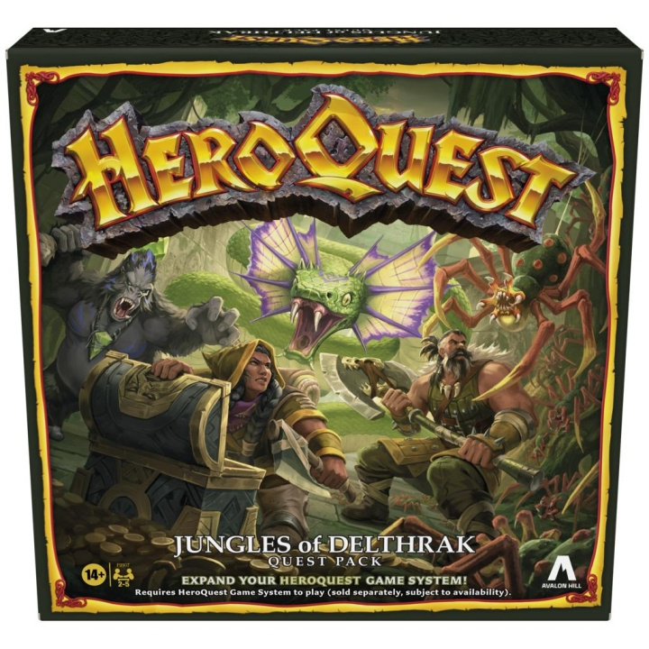 Hasbro HeroQuest Expansion Jungles of Delthrak (EN) i gruppen LEKER, BARN OG BABY / Spill / Brettspill hos TP E-commerce Nordic AB (C83455)