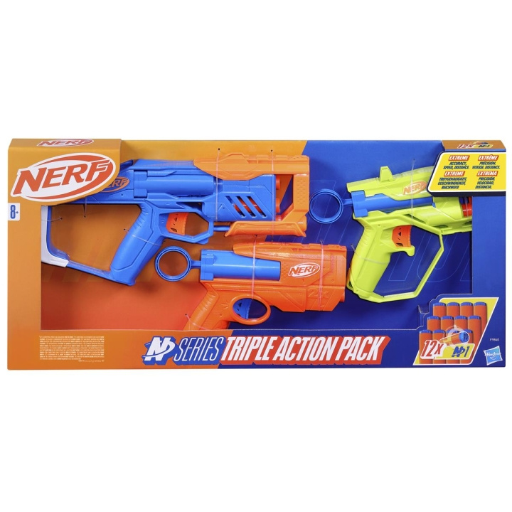 NERF N-Series Trippel actionpakke i gruppen LEKER, BARN OG BABY / Leker / Actionspill hos TP E-commerce Nordic AB (C83467)