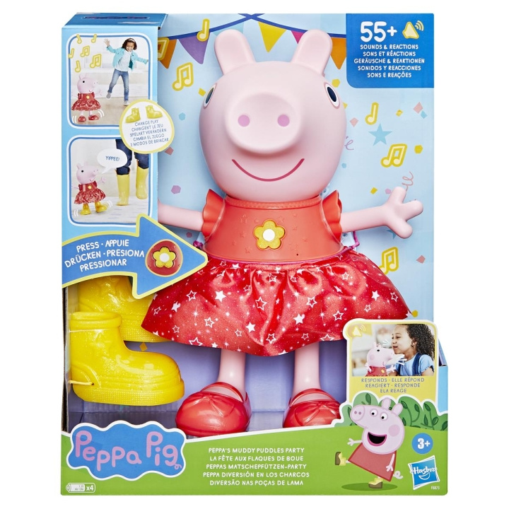 Peppa Pig Peppas Muddy Puddles Party i gruppen LEKER, BARN OG BABY / Leker / Leksaker hos TP E-commerce Nordic AB (C83480)