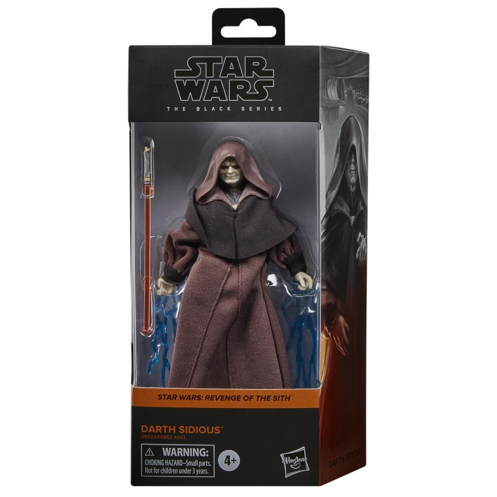 Star Wars The Black Series 6 tommers figur Dart Sidious i gruppen LEKER, BARN OG BABY / Leker / Figurer, miniatyrer og tilbehør hos TP E-commerce Nordic AB (C83492)