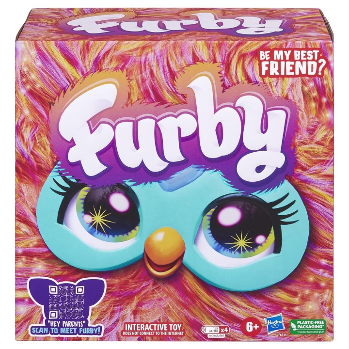 Hasbro Furby interaktiv plysjleke Coral (EN) i gruppen LEKER, BARN OG BABY / Leker / Elektronikk og media hos TP E-commerce Nordic AB (C83502)