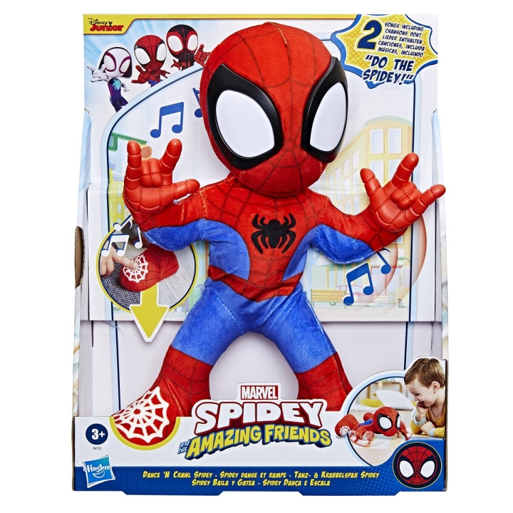 Spidey og hans fantastiske venner Dance \'n Crawl Spidey i gruppen LEKER, BARN OG BABY / Leker / Figurer, miniatyrer og tilbehør hos TP E-commerce Nordic AB (C83505)