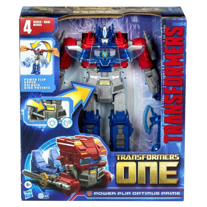 Transformers One Power Flip Optimus i gruppen LEKER, BARN OG BABY / Leker / Figurer, miniatyrer og tilbehør hos TP E-commerce Nordic AB (C83506)