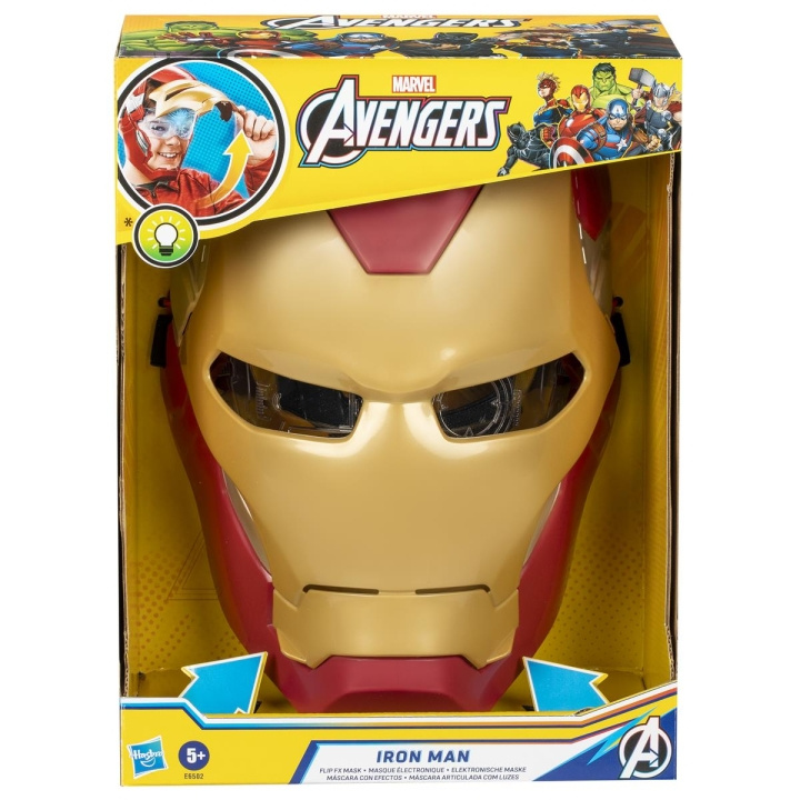 Avengers Iron Man Flip FX-maske i gruppen LEKER, BARN OG BABY / Leker / Masker og kostymer hos TP E-commerce Nordic AB (C83513)