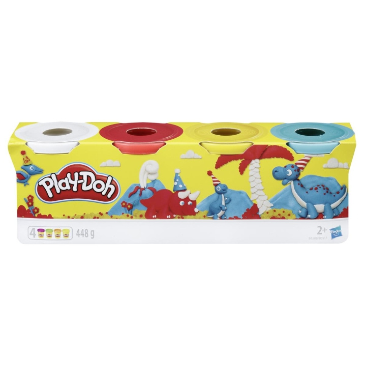 Play-Doh Compound 4-pakning med klassiske farger i gruppen LEKER, BARN OG BABY / Leker / Håndtverk hos TP E-commerce Nordic AB (C83519)