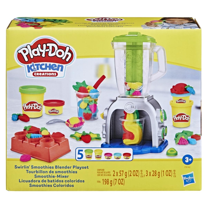 Play-Doh Kitchen Creations lekesett Swirlin Smoothies Blender i gruppen LEKER, BARN OG BABY / Leker / Håndtverk hos TP E-commerce Nordic AB (C83543)