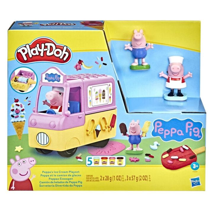 Play-Doh Peppa Pig-lekesett Peppas iskrem-lekesett i gruppen LEKER, BARN OG BABY / Leker / Håndtverk hos TP E-commerce Nordic AB (C83547)