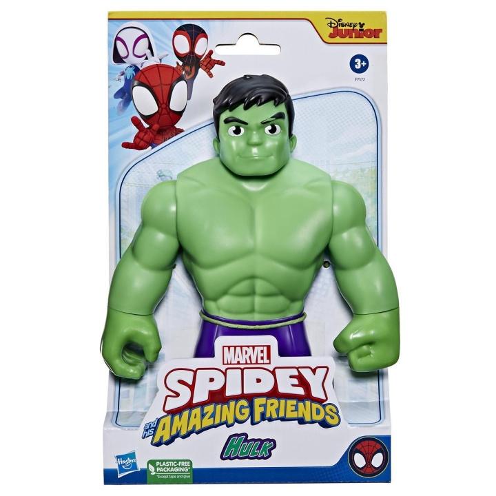 Spidey og hans fantastiske venner Supersized 9 tommers figur Hulk i gruppen LEKER, BARN OG BABY / Leker / Figurer, miniatyrer og tilbehør hos TP E-commerce Nordic AB (C83551)