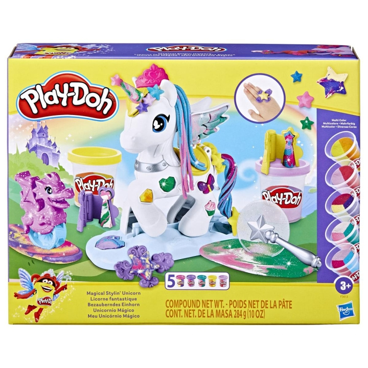 Play-Doh lekesett Stylin Unicorn i gruppen LEKER, BARN OG BABY / Leker / Håndtverk hos TP E-commerce Nordic AB (C83565)