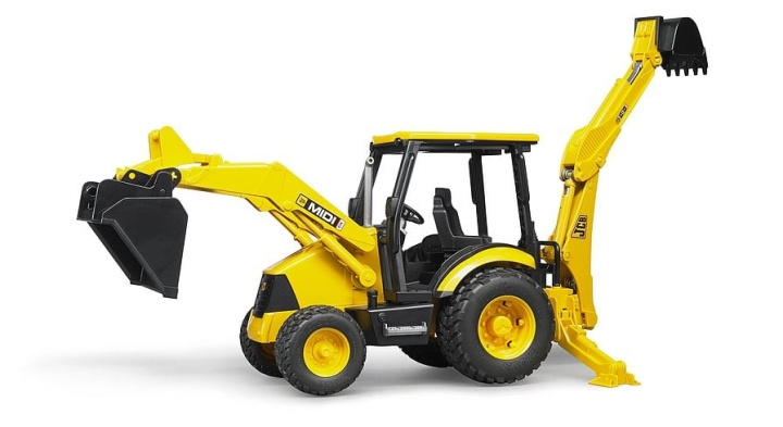 Bruder JCB MIDI CX Raftelaster (02427) i gruppen LEKER, BARN OG BABY / Leker / Leksaker hos TP E-commerce Nordic AB (C83589)