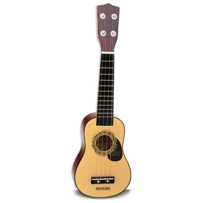 Bontempi Wodden Ukulele, 52,5 cm (215330) i gruppen LEKER, BARN OG BABY / Musikk, sang og bilde / Instrumenter hos TP E-commerce Nordic AB (C83602)