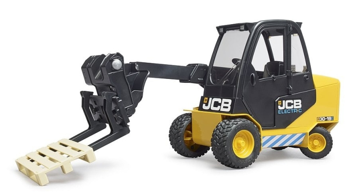 Bruder JCB teletruck med pall (02512) i gruppen LEKER, BARN OG BABY / Leker / Leksaker hos TP E-commerce Nordic AB (C83608)