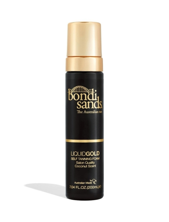 Bondi Sands Liquid Gold Self Tanning Foam 200 ml i gruppen HELSE OG SKJØNNHET / Hudpleie / Soling / Brun uten sol hos TP E-commerce Nordic AB (C83613)