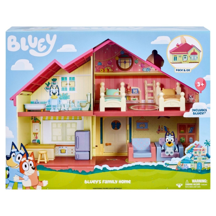 BLUEY Familiens hjem (90104) i gruppen LEKER, BARN OG BABY / Leker / Leksaker hos TP E-commerce Nordic AB (C83625)