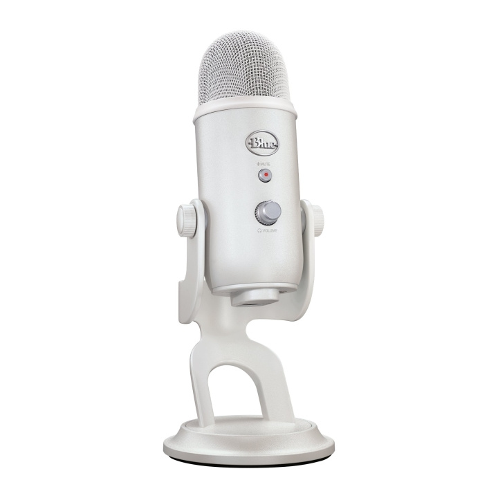 Blue Microphone Blue - Mic Yeti Aurora Collection USB-mikrofon hvit tåke i gruppen Datautstyr / Datamaskin Tilbehør / Mikrofoner hos TP E-commerce Nordic AB (C83634)