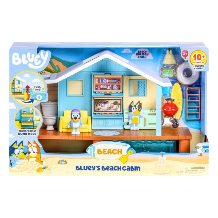 BLUEY Strandhytte ( 90184 ) i gruppen LEKER, BARN OG BABY / Leker / Leksaker hos TP E-commerce Nordic AB (C83656)