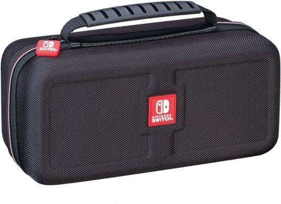 Bigben Interactive Official Traveler Deluxe System Case - Black Nintendo Switch i gruppen Elektronikk / TV-spill & tilbehør / Nintendo Switch / Tilbehør hos TP E-commerce Nordic AB (C83725)