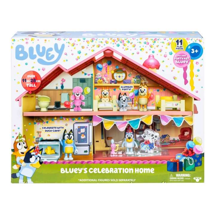 BLUEY BLUEY\'s Birthday Celebration Home Lekesett (90269) i gruppen LEKER, BARN OG BABY / Leker / Leksaker hos TP E-commerce Nordic AB (C83733)