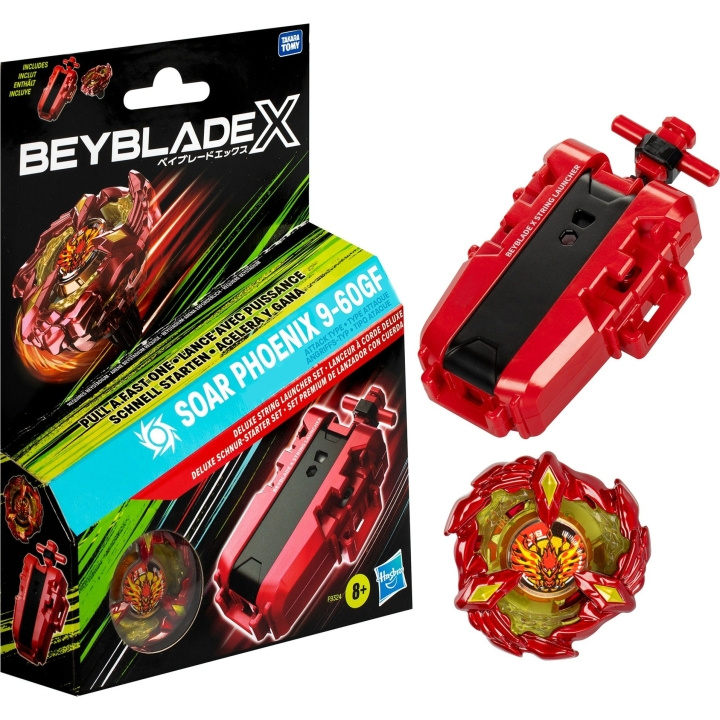 Beyblade - BBX Deluxe String Launcher-sett (F9324EU4) i gruppen LEKER, BARN OG BABY / Leker / Leksaker hos TP E-commerce Nordic AB (C83767)