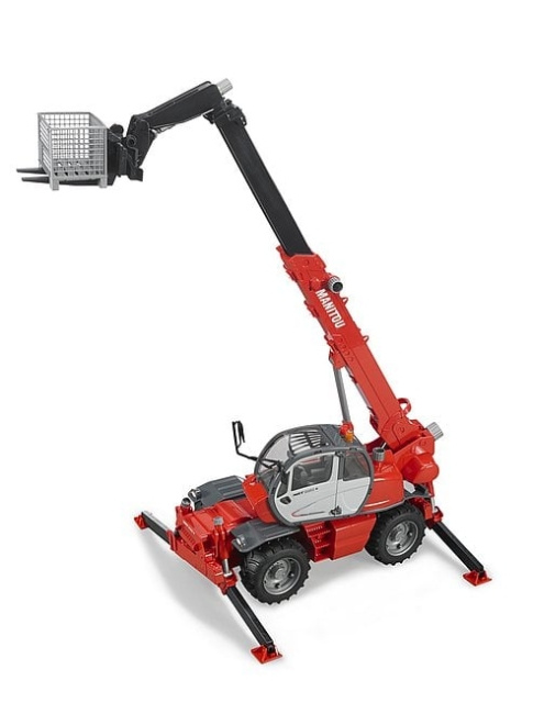 Bruder Manitou teleskopgaffeltruck (02129) i gruppen LEKER, BARN OG BABY / Leker / Leksaker hos TP E-commerce Nordic AB (C83790)