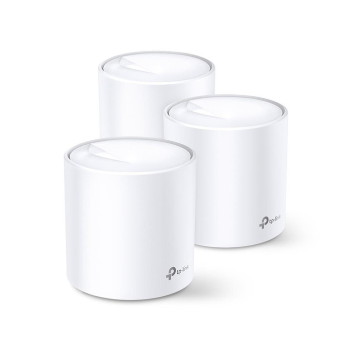 TP-Link Deco X60 (3-pakning) Wi-Fi 6 AX Wi-Fi-system for hele hjemmet i gruppen Datautstyr / Nettverk / Extenders hos TP E-commerce Nordic AB (C83826)