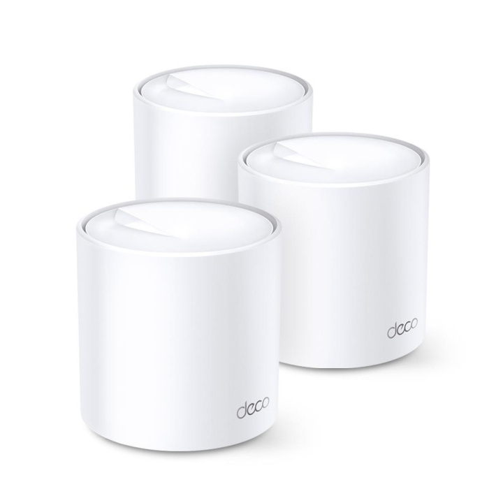 TP-Link Deco X20 (3-pakning) Wi-Fi 6 AX1800 Wi-Fi-system med netting for hele hjemmet i gruppen Datautstyr / Nettverk / Extenders hos TP E-commerce Nordic AB (C83838)