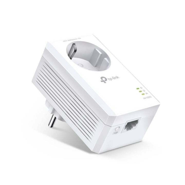 TP-Link AV1000 Gigabit Passthrough Powerline-adapter /TL-PA7017P i gruppen Datautstyr / Nettverk / Extenders hos TP E-commerce Nordic AB (C83848)