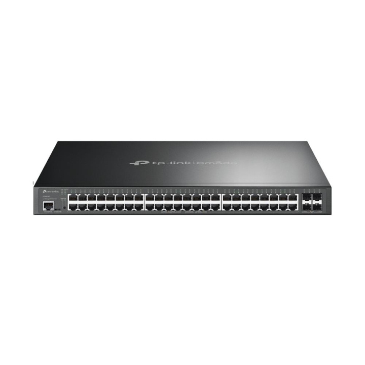 TP-Link JetStream 52-port Gigabit og 4-port 10GE SFP+ L2+ administrert svitsj med 48-port PoE+ i gruppen Datautstyr / Nettverk / Switcher hos TP E-commerce Nordic AB (C83862)