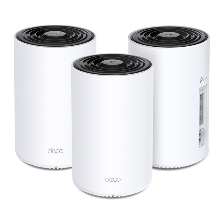 TP-Link Deco PX50 Wi-Fi 6 AX3000 + G1500 Powerline Mesh-system for hele hjemmet (3-pakning) i gruppen Datautstyr / Nettverk / Extenders hos TP E-commerce Nordic AB (C83873)