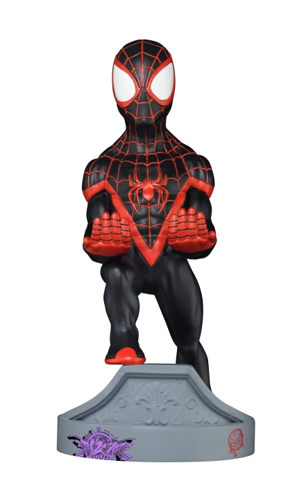 Cable Guys Spider-Man Miles Morales i gruppen Datautstyr / GAMING / Gaming-tilbehør hos TP E-commerce Nordic AB (C83971)