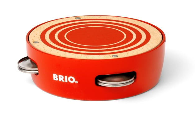 BRIO Musikalsk tamburin (30263) i gruppen LEKER, BARN OG BABY / Musikk, sang og bilde / Instrumenter hos TP E-commerce Nordic AB (C84019)