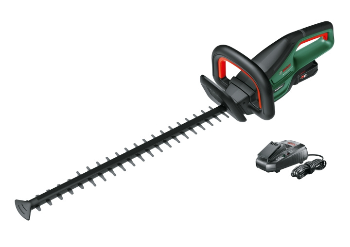 Bosch UniversalHedgeCut 18V-55 - (batteri og lader inkludert) i gruppen HJEM, HUS OG HAGE / Verktøy / Annet elektrisk verktøy hos TP E-commerce Nordic AB (C84022)