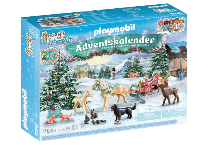 Playmobil Adventskalender - Juletur på slede (71345) i gruppen LEKER, BARN OG BABY / Leker / Adventskalendere hos TP E-commerce Nordic AB (C84075)