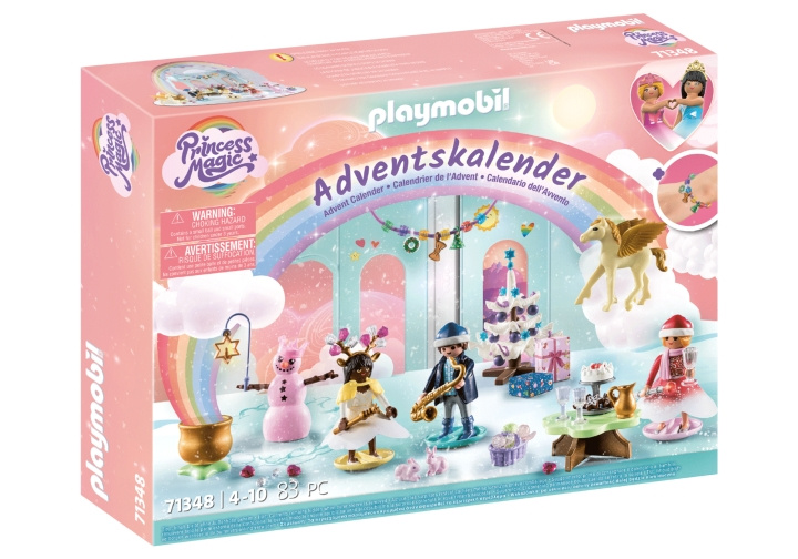 Playmobil Adventskalender - Jul under regnbuen (71348) i gruppen LEKER, BARN OG BABY / Leker / Adventskalendere hos TP E-commerce Nordic AB (C84077)