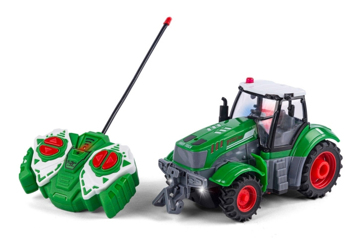 Bull R/C Traktor 1:24 (41615) i gruppen LEKER, BARN OG BABY / Radiostyrt / Annet radiostyrt hos TP E-commerce Nordic AB (C84080)