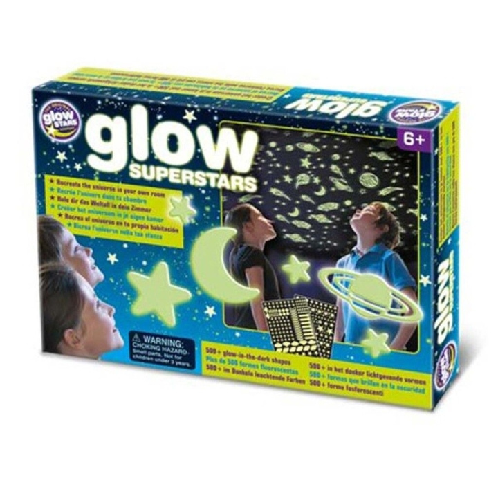 BrainStorm Glow Superstar (306-8800) i gruppen LEKER, BARN OG BABY / Barnerom / Øvrig innredning hos TP E-commerce Nordic AB (C84118)