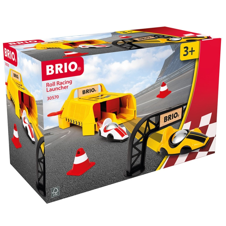 BRIO Roll Racing Launcher - 30570 i gruppen LEKER, BARN OG BABY / Leker / Bilbaner hos TP E-commerce Nordic AB (C84147)