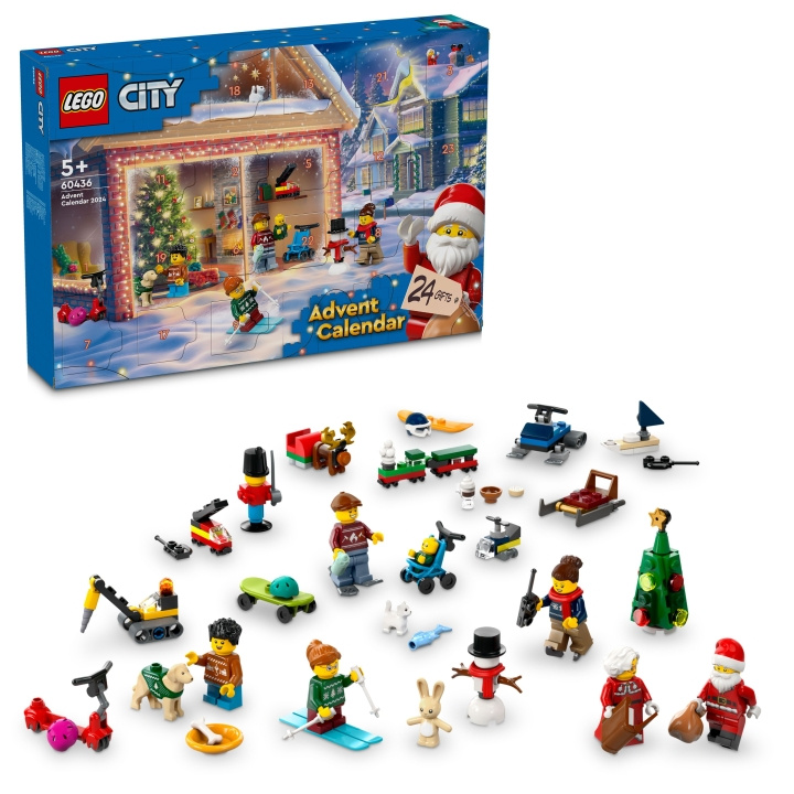 LEGO City - Adventskalender 2024 (60436) i gruppen LEKER, BARN OG BABY / Leker / Adventskalendere hos TP E-commerce Nordic AB (C84179)