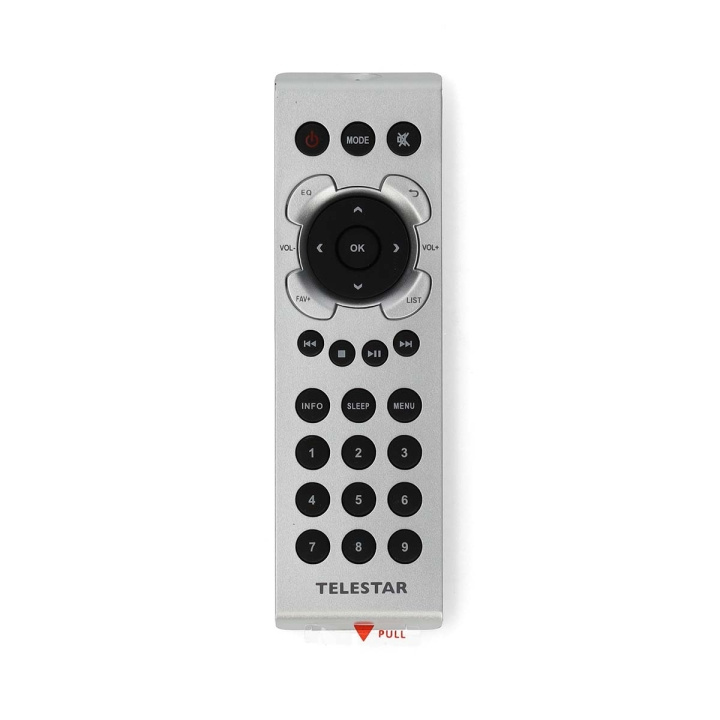 TELESTAR Remote Control DIRA M10 / S20 / S20i Silver i gruppen Elektronikk / Lyd & Bilde / TV og tilbehør / Fjernkontroller hos TP E-commerce Nordic AB (C84253)