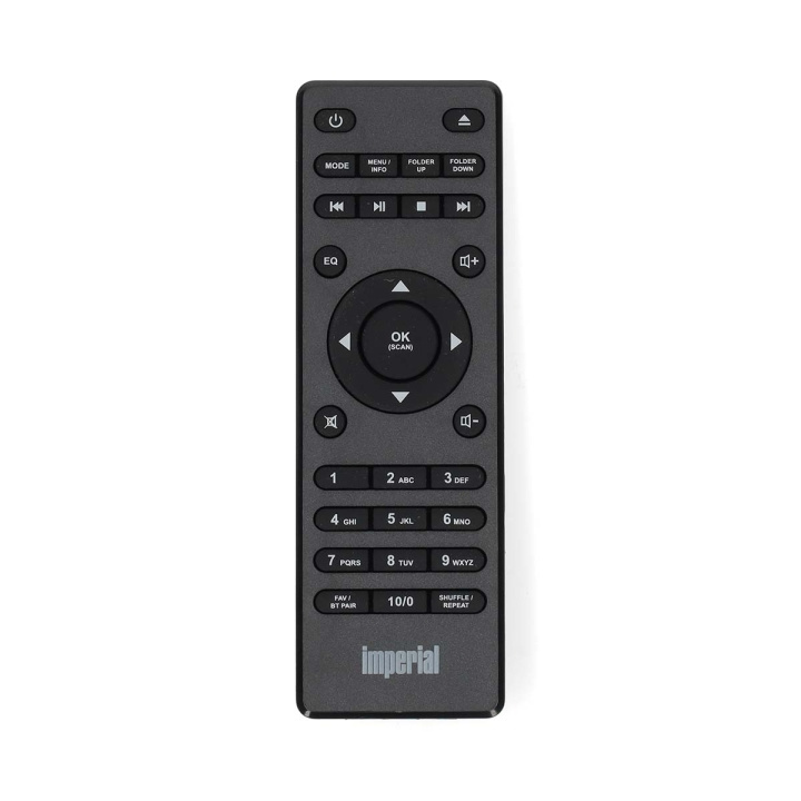 imperial Remote Control DABMAN i550CD i gruppen Elektronikk / Lyd & Bilde / TV og tilbehør / Fjernkontroller hos TP E-commerce Nordic AB (C84256)