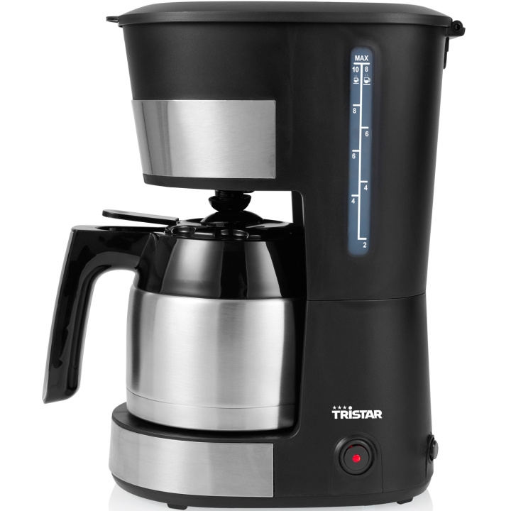 Tristar Thermos kaffetrakter CM-1283 900W Dobbelisolert kanne 1l i gruppen HJEM, HUS OG HAGE / Husholdningsapparater / Kaffe og espresso / Termostraktere hos TP E-commerce Nordic AB (C84287)