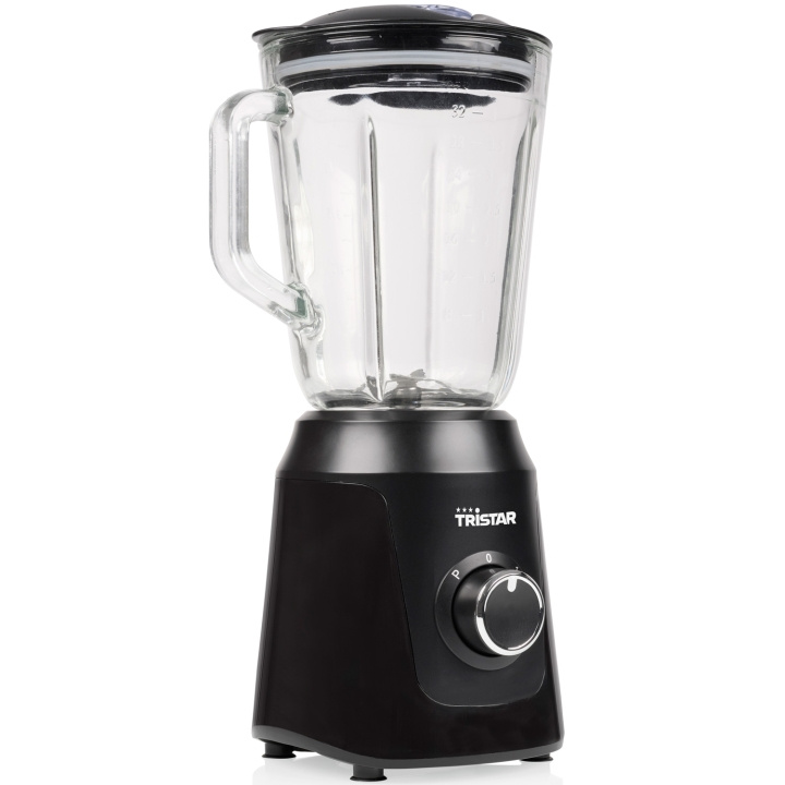 Tristar Blender BL-4482 1L Glaskanna 350W puls funktion i gruppen HJEM, HUS OG HAGE / Husholdningsapparater / Matprosessorer og kjøkkenassistenter / Miksere og blendere hos TP E-commerce Nordic AB (C84289)