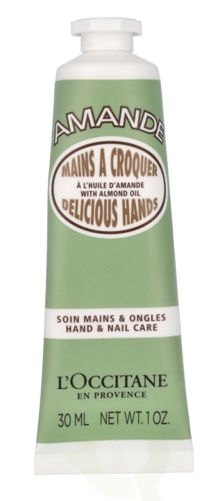 L\'Occitane Amande Almond Hand & Nail Care 30 ml i gruppen HELSE OG SKJØNNHET / Manikyr/pedikyr / Håndkrem hos TP E-commerce Nordic AB (C84429)