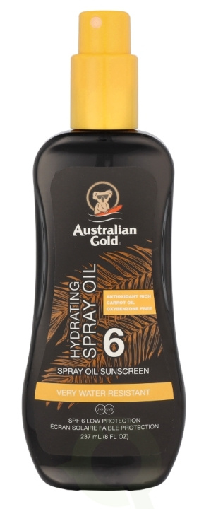 Australian Gold Hydrating Spray Oil Sunscreen SPF6 237 ml i gruppen HELSE OG SKJØNNHET / Hudpleie / Soling / Solkrem hos TP E-commerce Nordic AB (C84474)