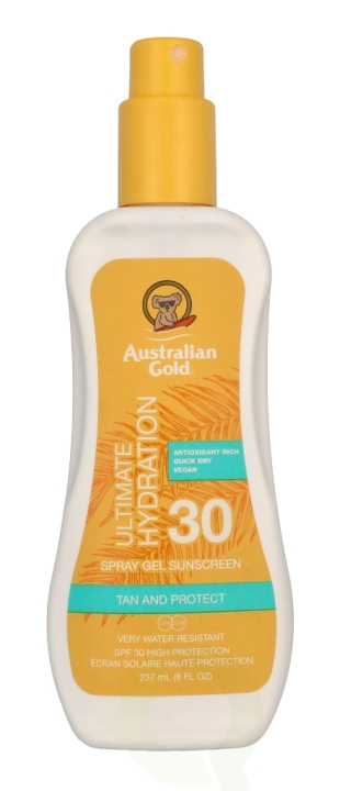 Australian Gold Ultimate Hydration Spray Gel Sunscreen SPF30 237 ml i gruppen HELSE OG SKJØNNHET / Hudpleie / Soling / Solkrem hos TP E-commerce Nordic AB (C84475)